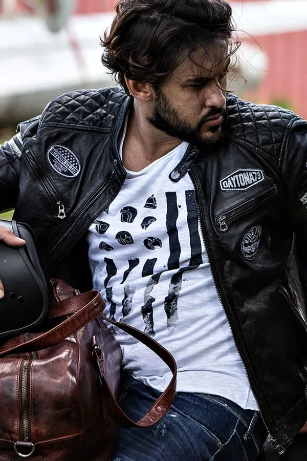 Chaqueta Hombre Daytona Walker Sheep Atlas Black