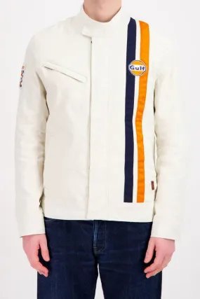 Chaqueta Hombre Gulf Veste Jam04-003 Cream White