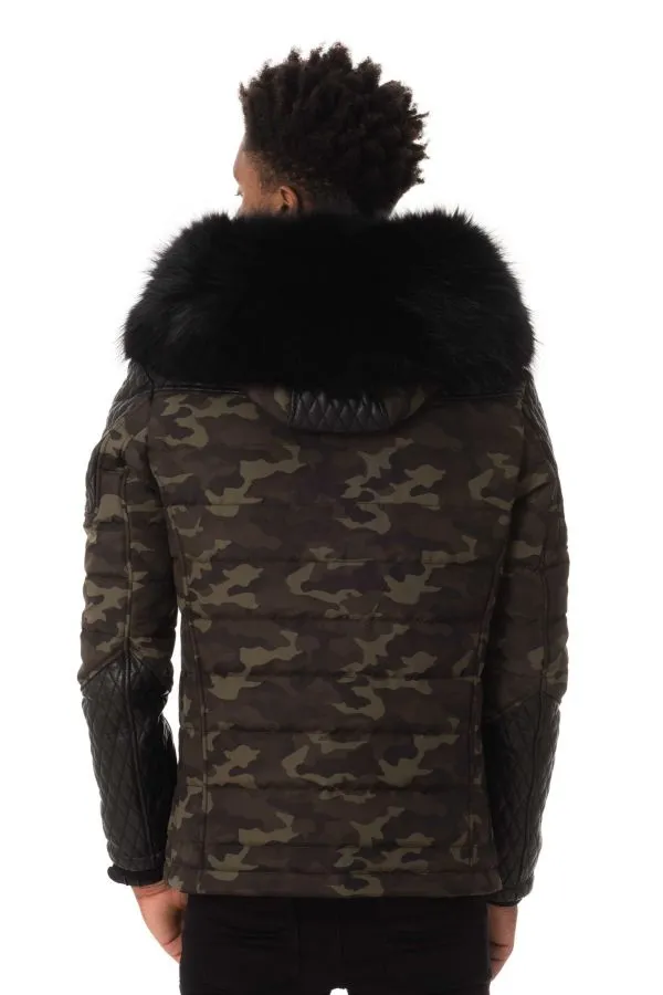 Chaqueta Hombre Horspist Carlton Camouflage Col Noir 