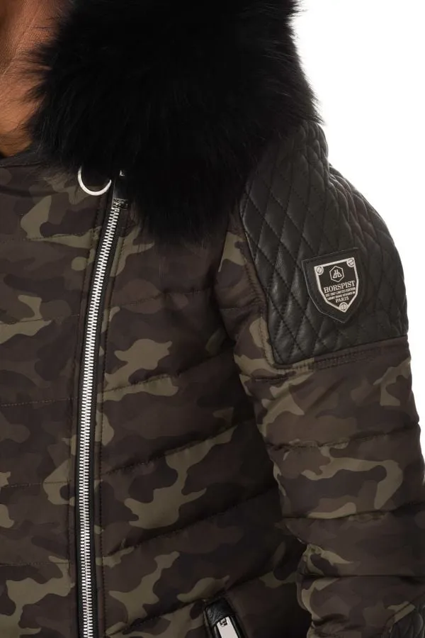 Chaqueta Hombre Horspist Carlton Camouflage Col Noir 