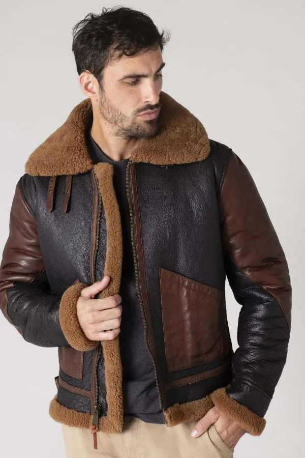 Chaqueta Hombre Iron & Resin Kavalan Tobacco / Cognac