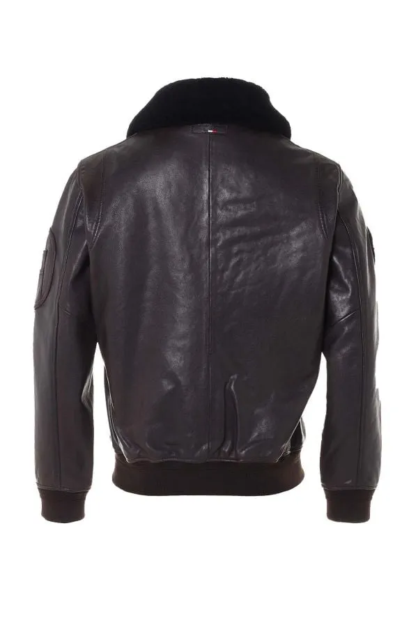 Chaqueta Hombre Patrouille De France Official 70 Alpha Brown