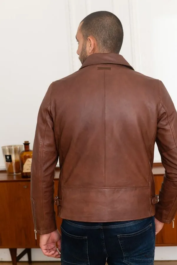 Chaqueta Hombre Redskins Rider2 Stoner Cognac