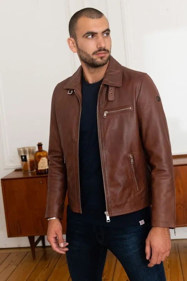 Chaqueta Hombre Redskins Rider2 Stoner Cognac