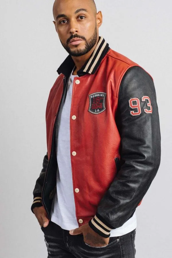 Chaqueta Hombre Redskins Skateboard Cohiba Red/Black