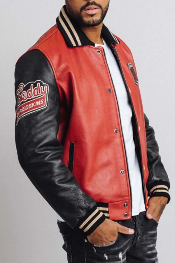 Chaqueta Hombre Redskins Skateboard Cohiba Red/Black