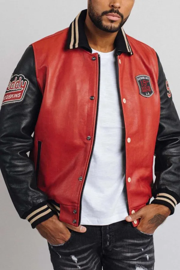 Chaqueta Hombre Redskins Skateboard Cohiba Red/Black