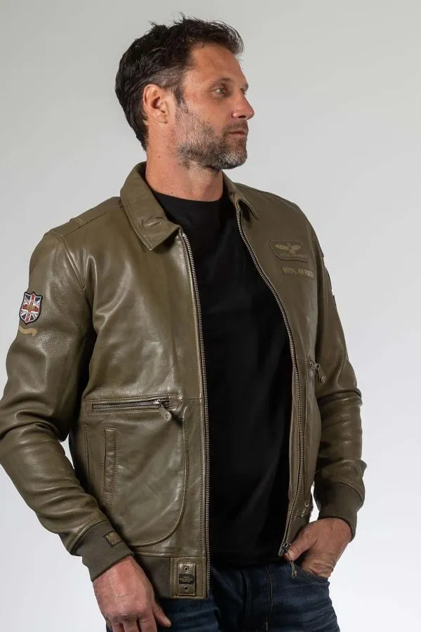 Chaqueta Hombre Royal Air Force Trenchard Dark Kaki