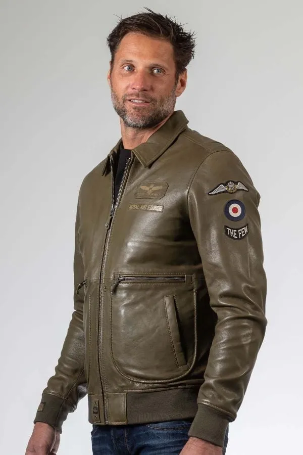 Chaqueta Hombre Royal Air Force Trenchard Dark Kaki