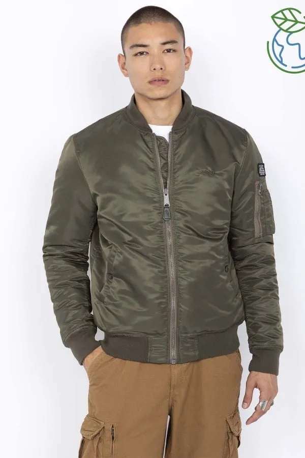 Chaqueta Hombre Schott Airforcers Army Kaki