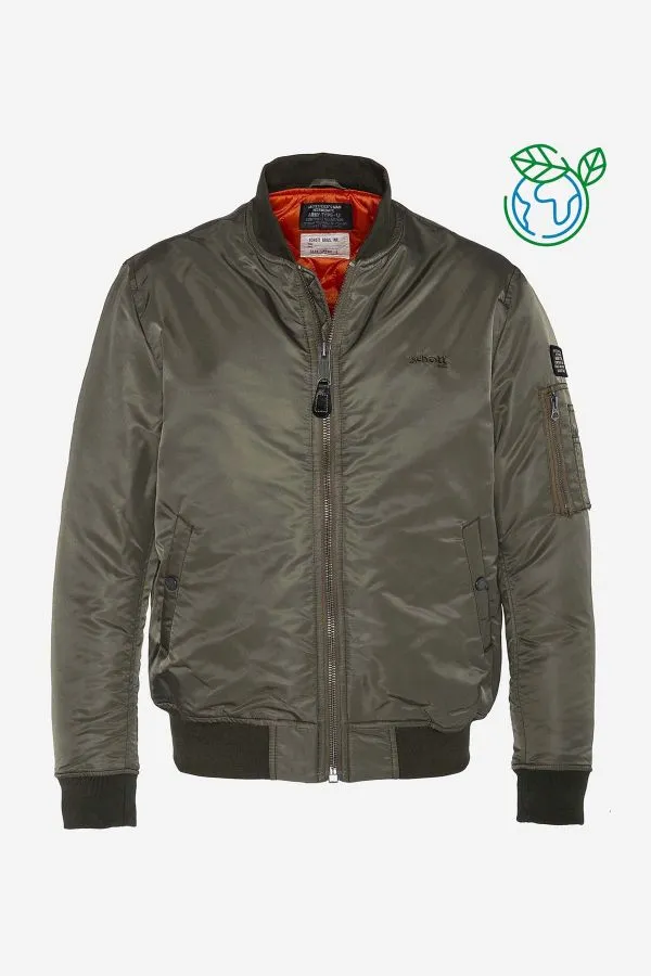 Chaqueta Hombre Schott Airforcers Army Kaki