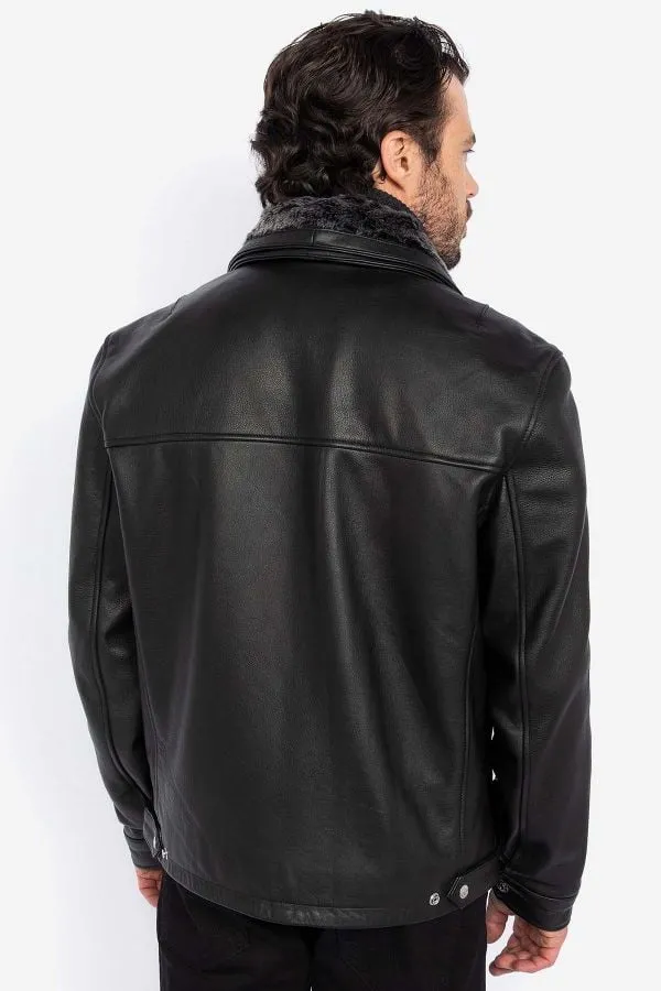 Chaqueta Hombre Schott Lc8100W23 Black