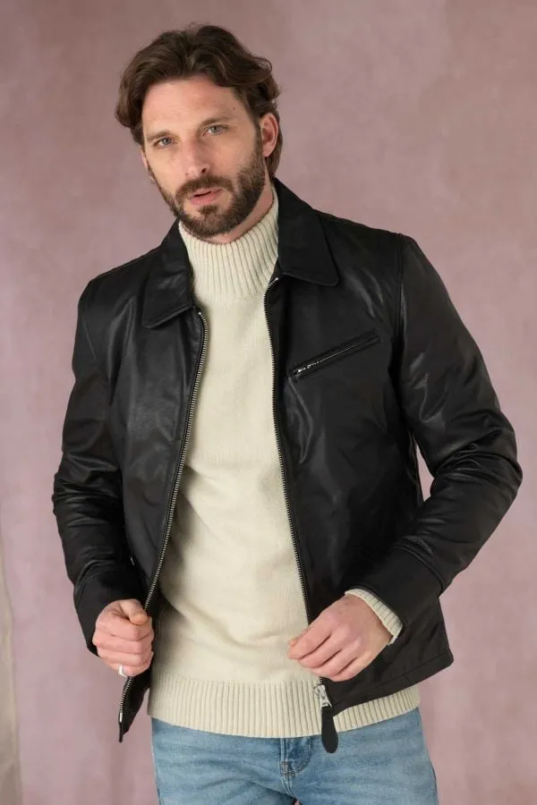 Chaqueta Hombre Schott Lc9521D Black