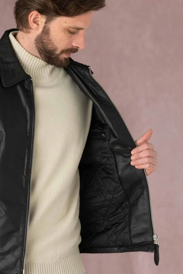 Chaqueta Hombre Schott Lc9521D Black