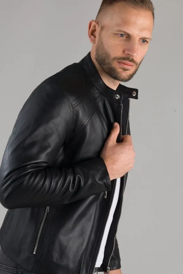 Chaqueta Hombre Serge Pariente Leni Ag Noir