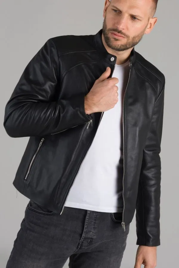 Chaqueta Hombre Serge Pariente Leni Ag Noir