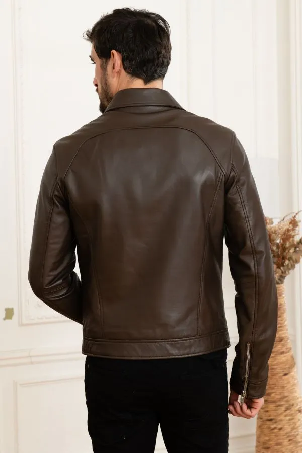 Chaqueta Hombre Serge Pariente Random Brown