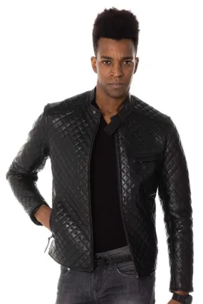 Chaqueta Hombre Serge Pariente Top Man Quilt Black Zz