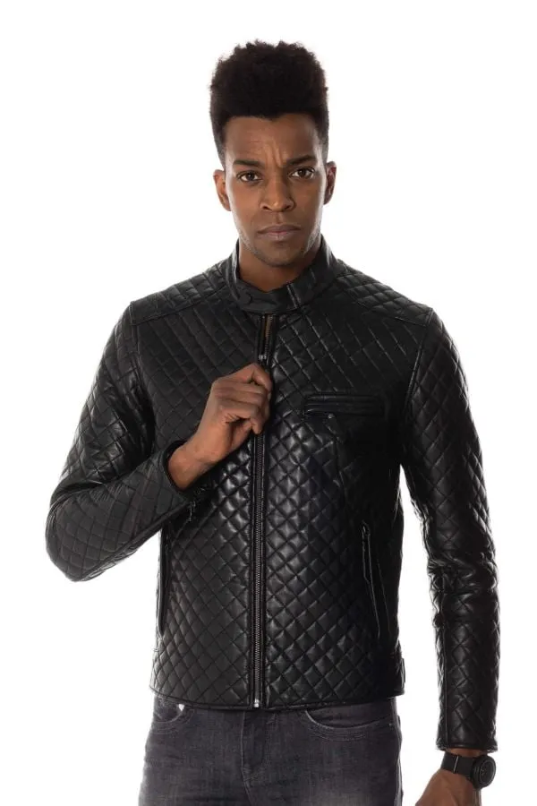 Chaqueta Hombre Serge Pariente Top Man Quilt Black Zz