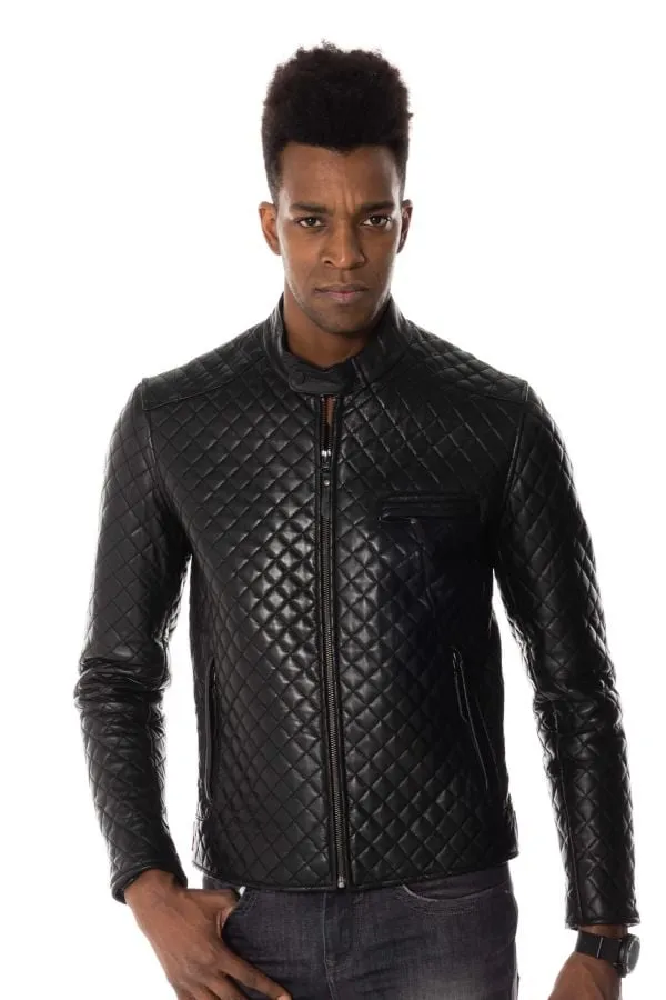 Chaqueta Hombre Serge Pariente Top Man Quilt Black Zz