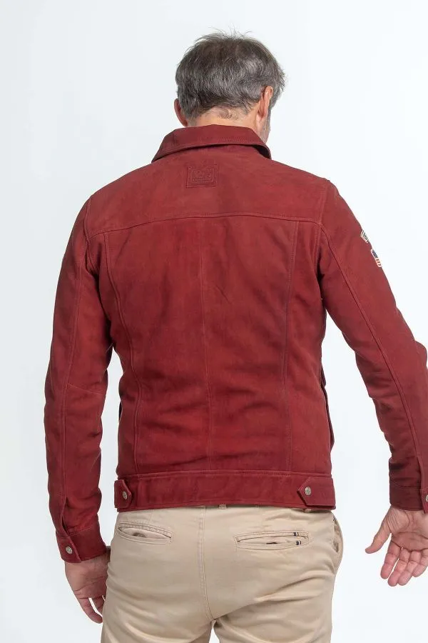 Chaqueta Hombre Steve Mcqueen Charlie Sheep Steve Mcqueen Nubuck Dark Red Zz