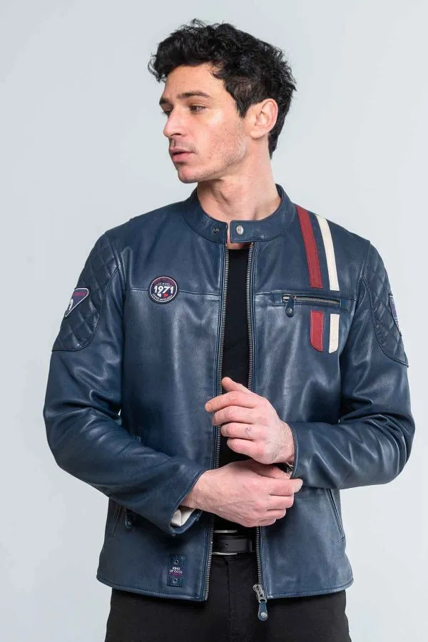 Chaqueta Hombre Steve Mcqueen Lenny3 Royal Blue