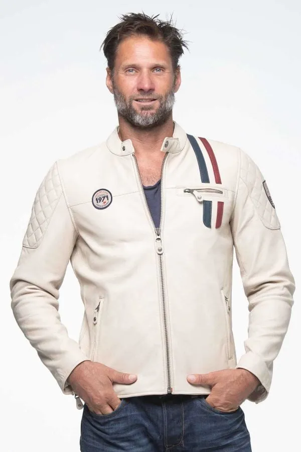 Chaqueta Hombre Steve Mcqueen Lenny4 Ecru