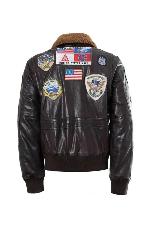 Chaqueta Hombre Top Gun Tg-Lea-02 Jacket Men Brown