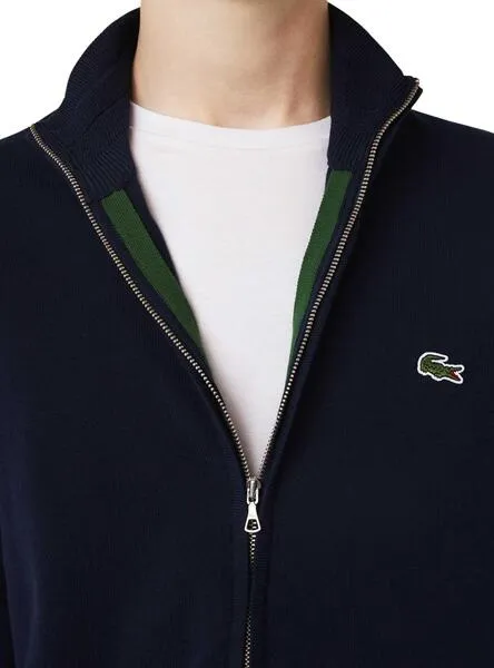 Chaqueta Lacoste Cuello Alto Marino para Hombre