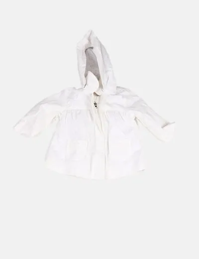 Chicco Parka blanca capucha