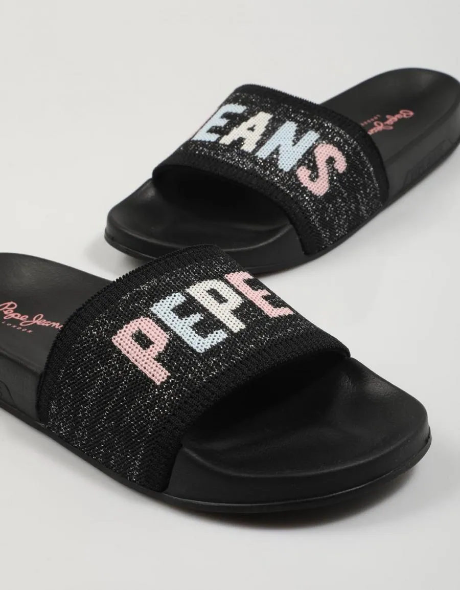  chinelos PEPE JEANS Slider en Preto 81677