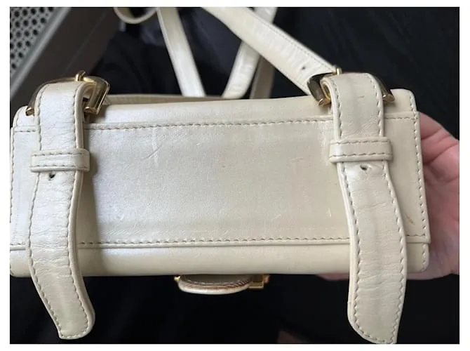 Chloé Mochilas Blanco roto 