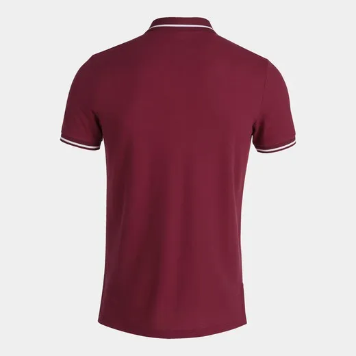 Confort Ii Short Sleeve Polo Burgundy