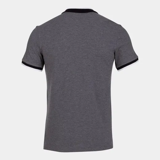 Confort Ii Short Sleeve Polo Melange Grey