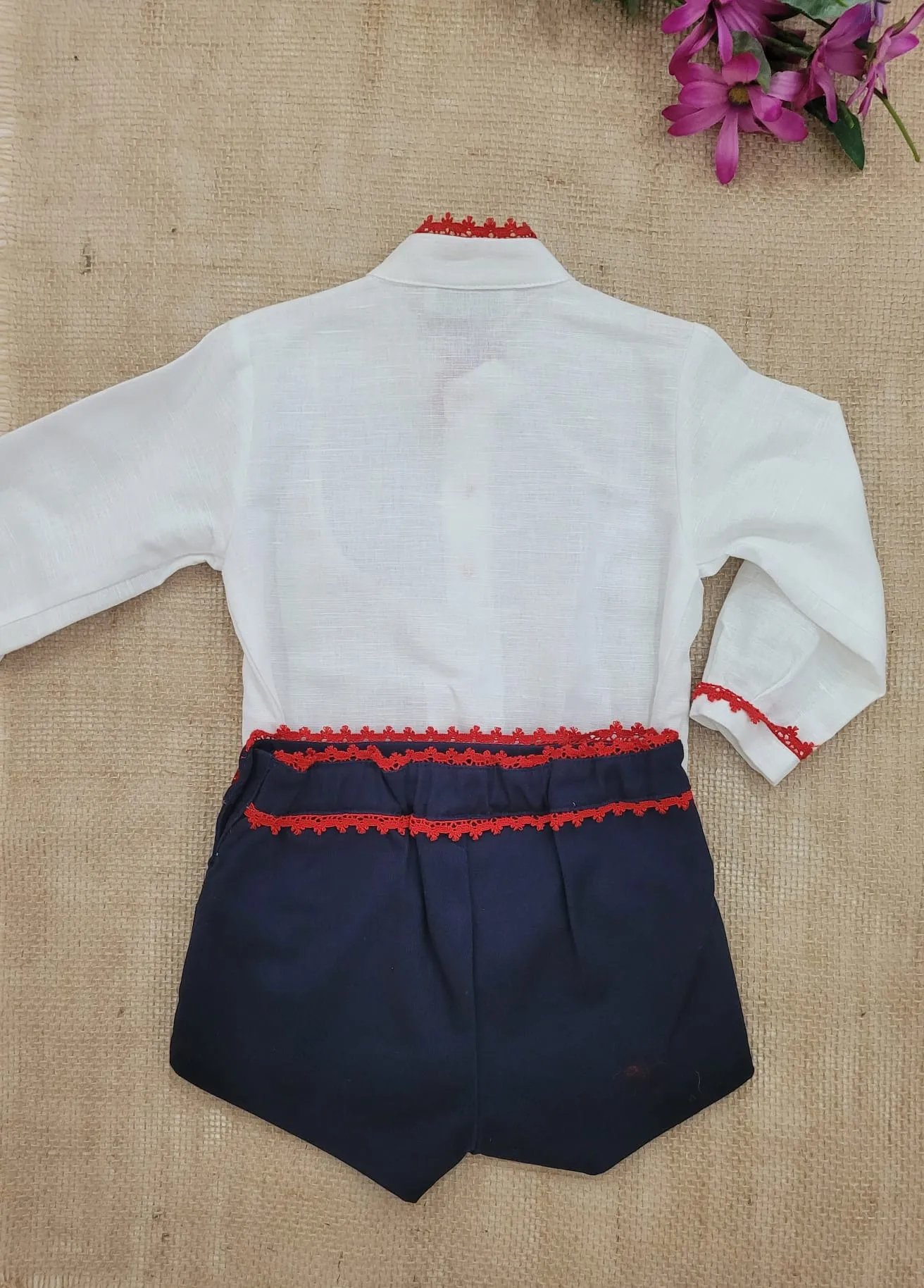 Conjunto niño bombacho y camisa R220559