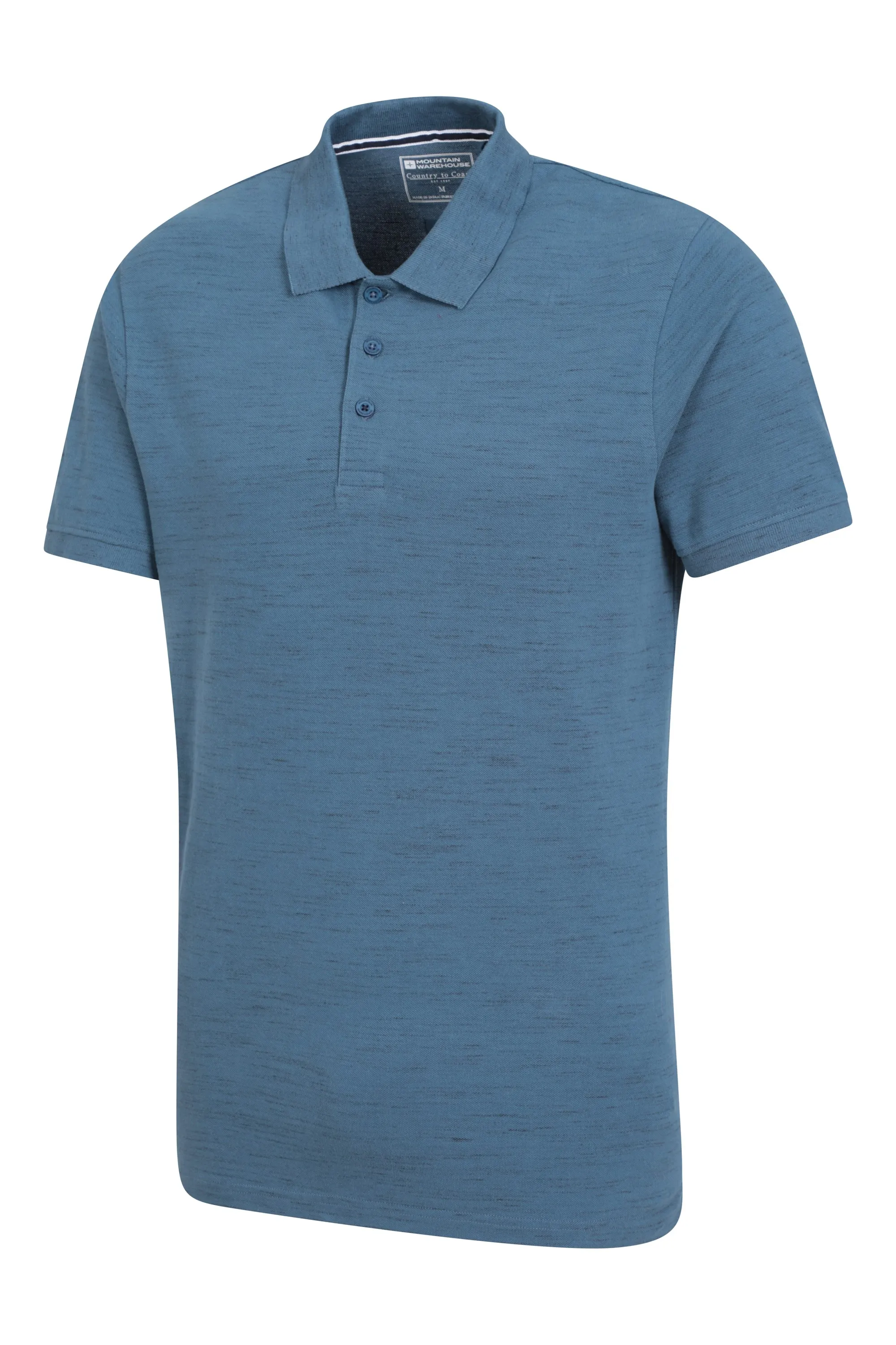 Dawnay Pique Slub camisa tipo polo con textura para hombre