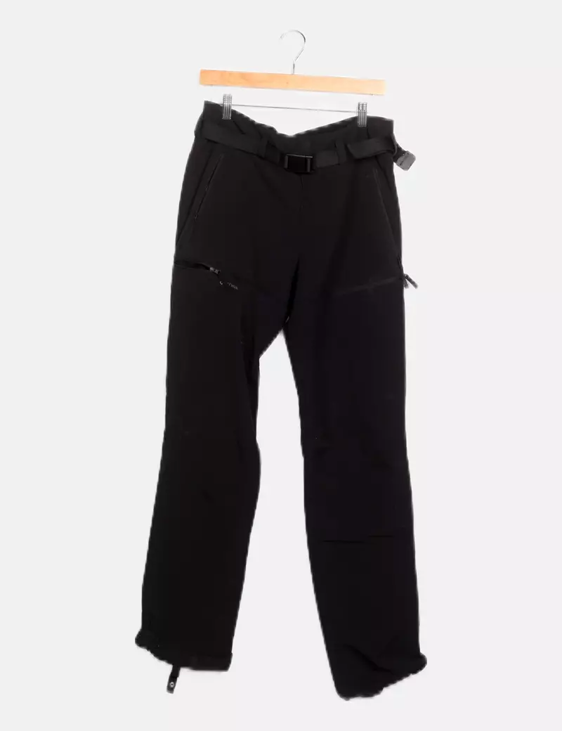 Decathlon Pantalón treking negro