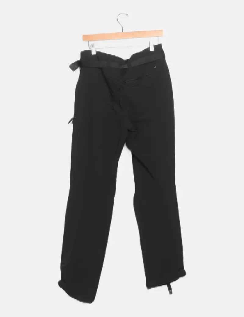 Decathlon Pantalón treking negro