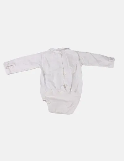 DR.KID Body blanco cuello bordado