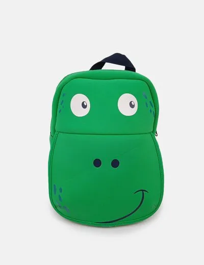 El Corte Inglés Mochila verde estampada