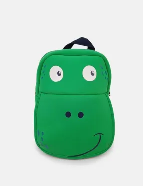 El Corte Inglés Mochila verde estampada