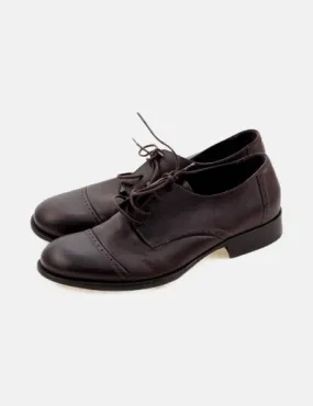 Emporio Armani Zapato oxford marrón oscuro