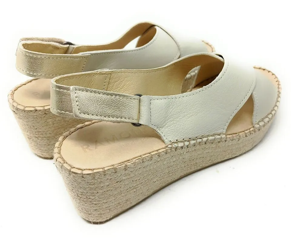 ESPADRILLES RAMONCINAS 99 TWIST PLATA