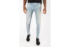 ESSENTIAL SUPER STRETCH JEANS SKINNY FIT STONE WASH