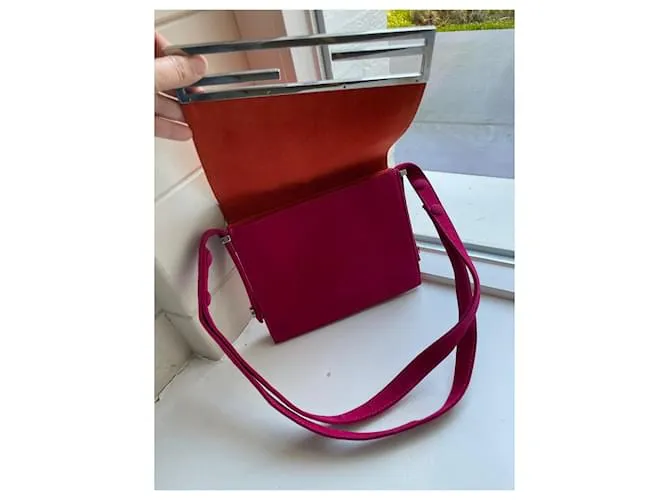 Fendi Bolsos de mano Naranja Fucsia 