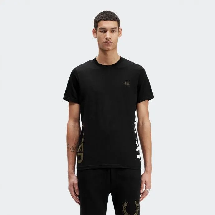 FRED PERRY Camiseta negra Fred Perry