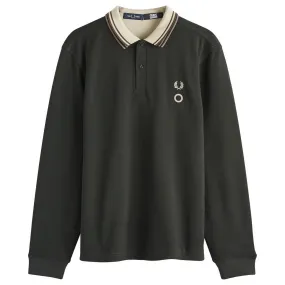 Fred Perry Double Layer Long Sleeve Polo