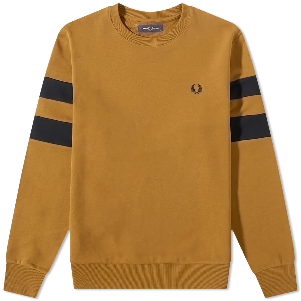 Fred Perry Tipped Sleeve Sweat