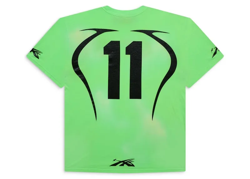 Hellstar Warm Up T-shirt Neon Green