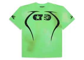 Hellstar Warm Up T-shirt Neon Green